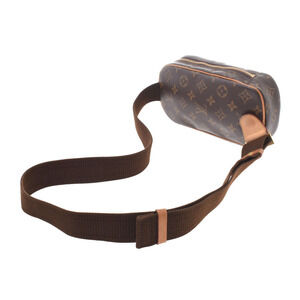 Louis Vuitton Body Monogram Bag Ganju Brown Pochette Leather